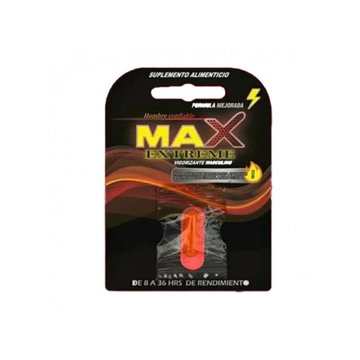 PASTILLA VIGORIZANTE MAX EXTREME CABALLERO