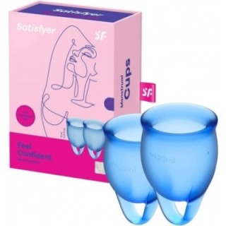 COPA MENSTRUAL SATISFYER MENSTRUAL CUP DARK BLUE