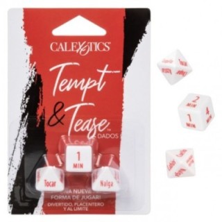 DADOS CALEXOTICS TEMPT & TEASE