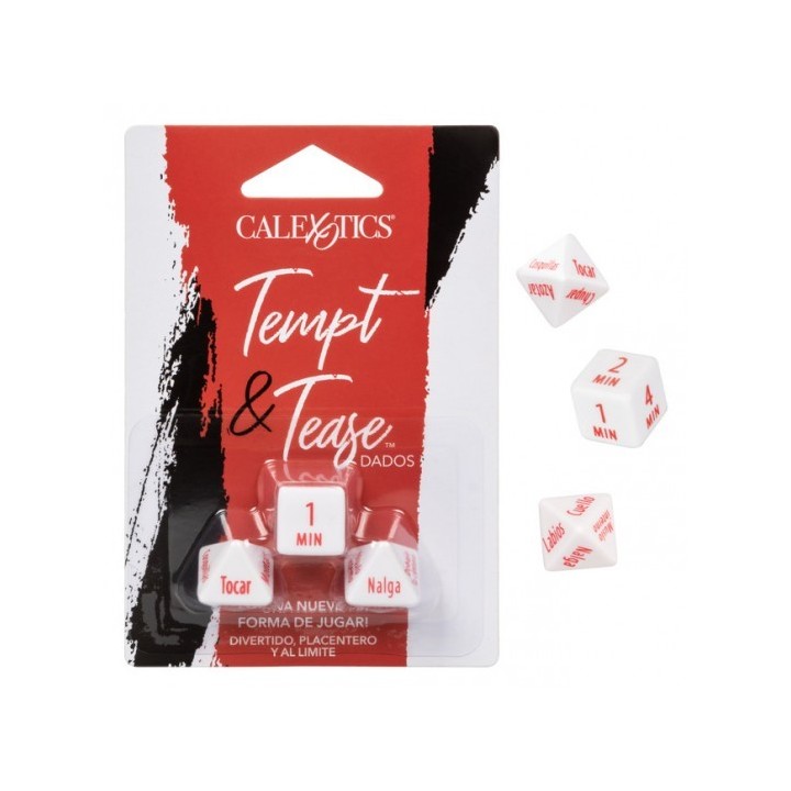 DADOS CALEXOTICS TEMPT & TEASE