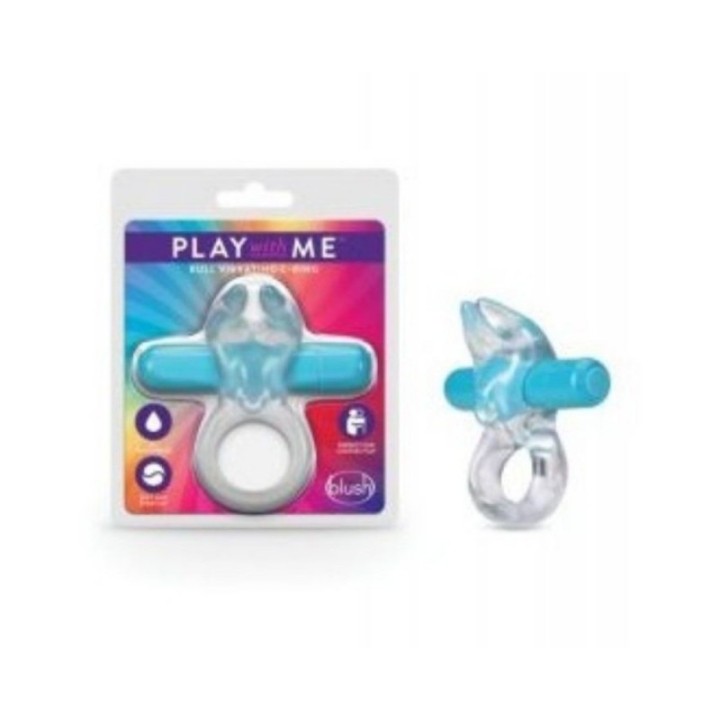 ANILLO PLAY WITH ME BULL VIBRATING C RING BLUE