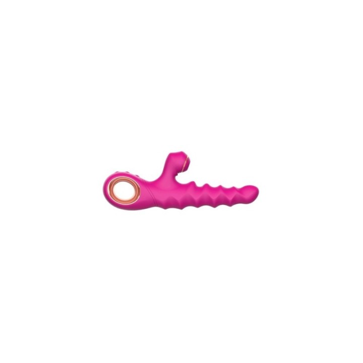 VIBRADOR CON ESTIMULADOR DE CLITORIS